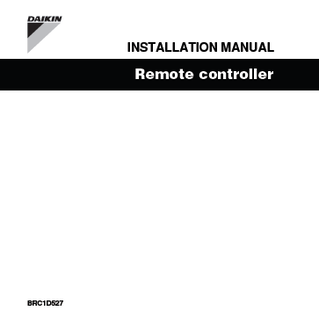 4PW16769-1     BRC1D527_Installation manuals_English download